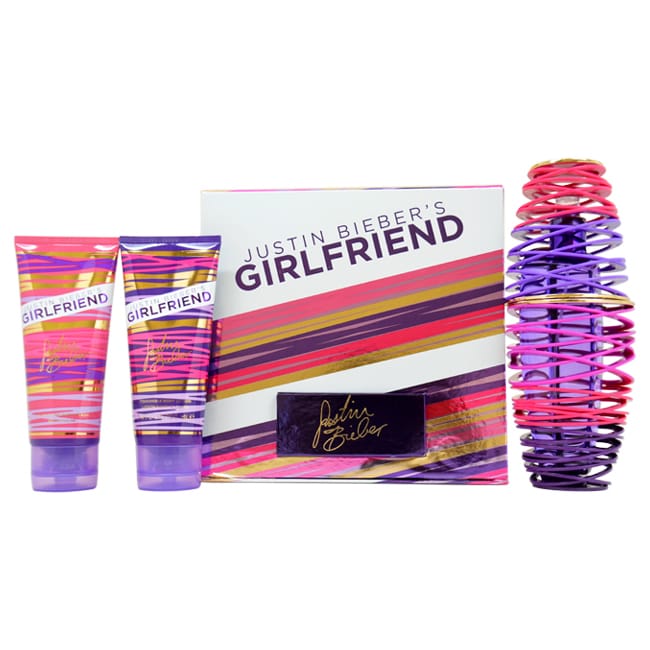 Justin Bieber Girlfriend 3pc Set 50ml EDP Women
