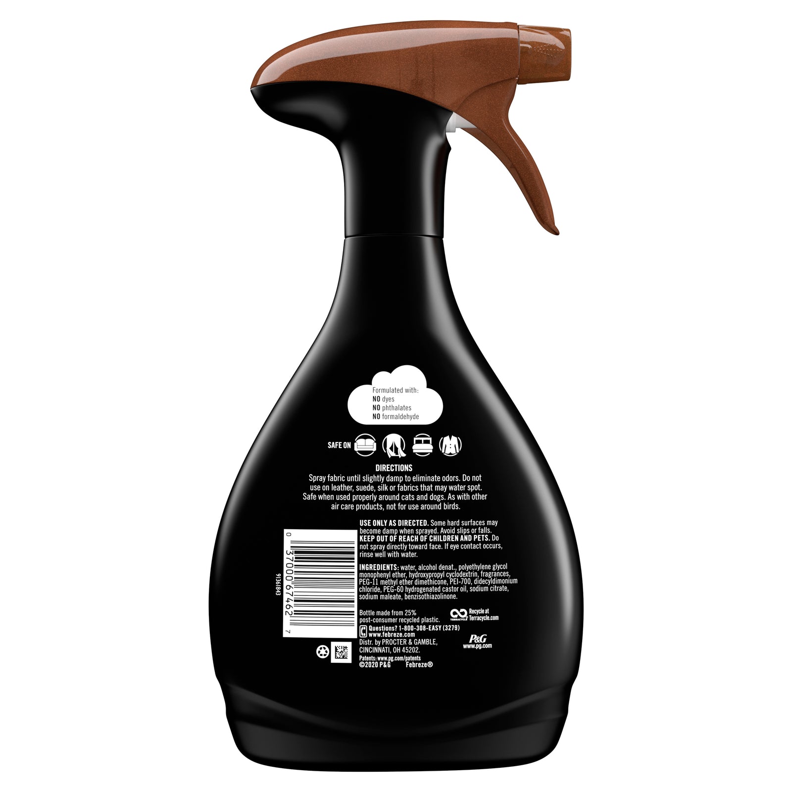 Febreze Fabric Wood Amber Oud Cedar Fabric Refresher 500ml