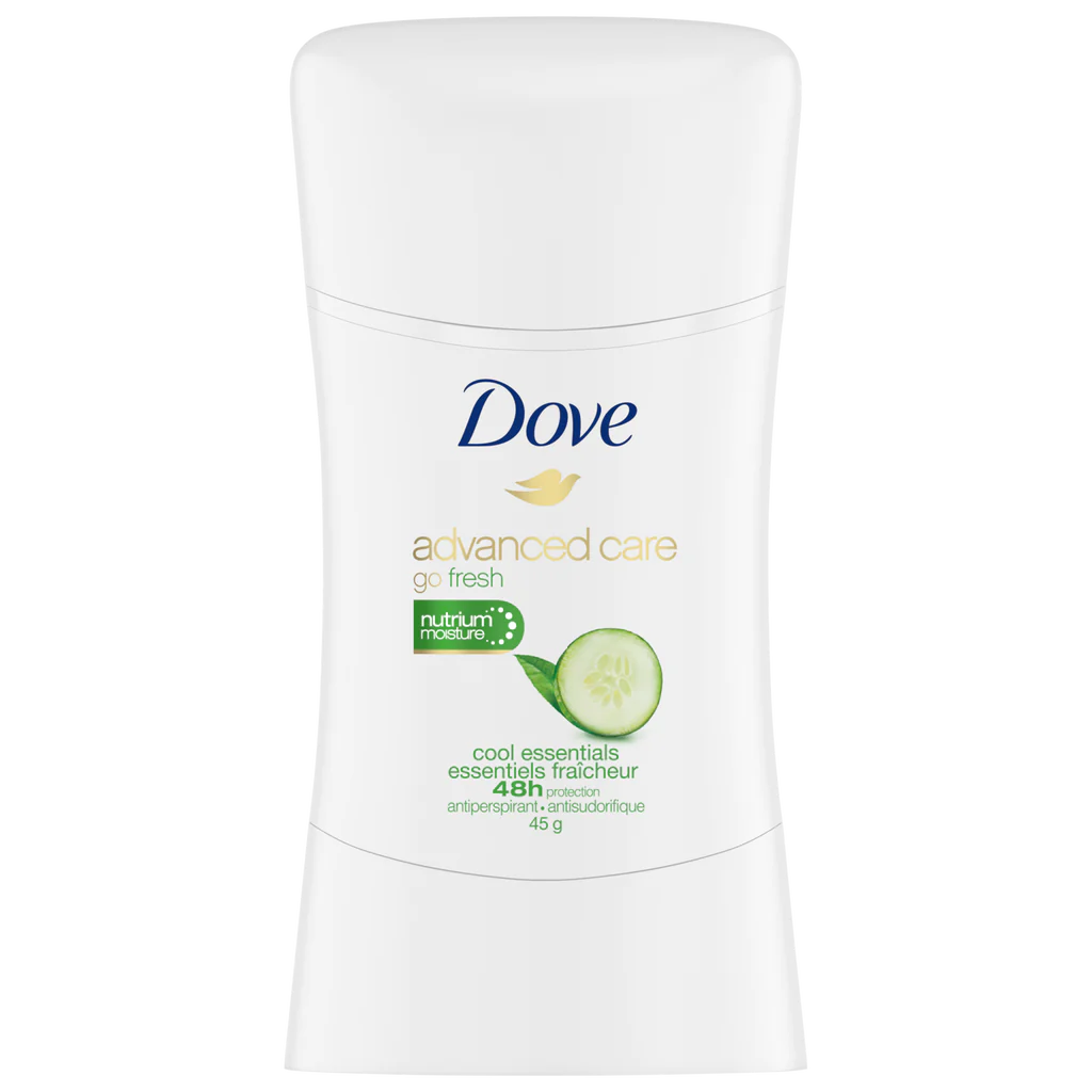 Dove Advanced Care Cool Essentials 48h Antiperspirant Stick 45g