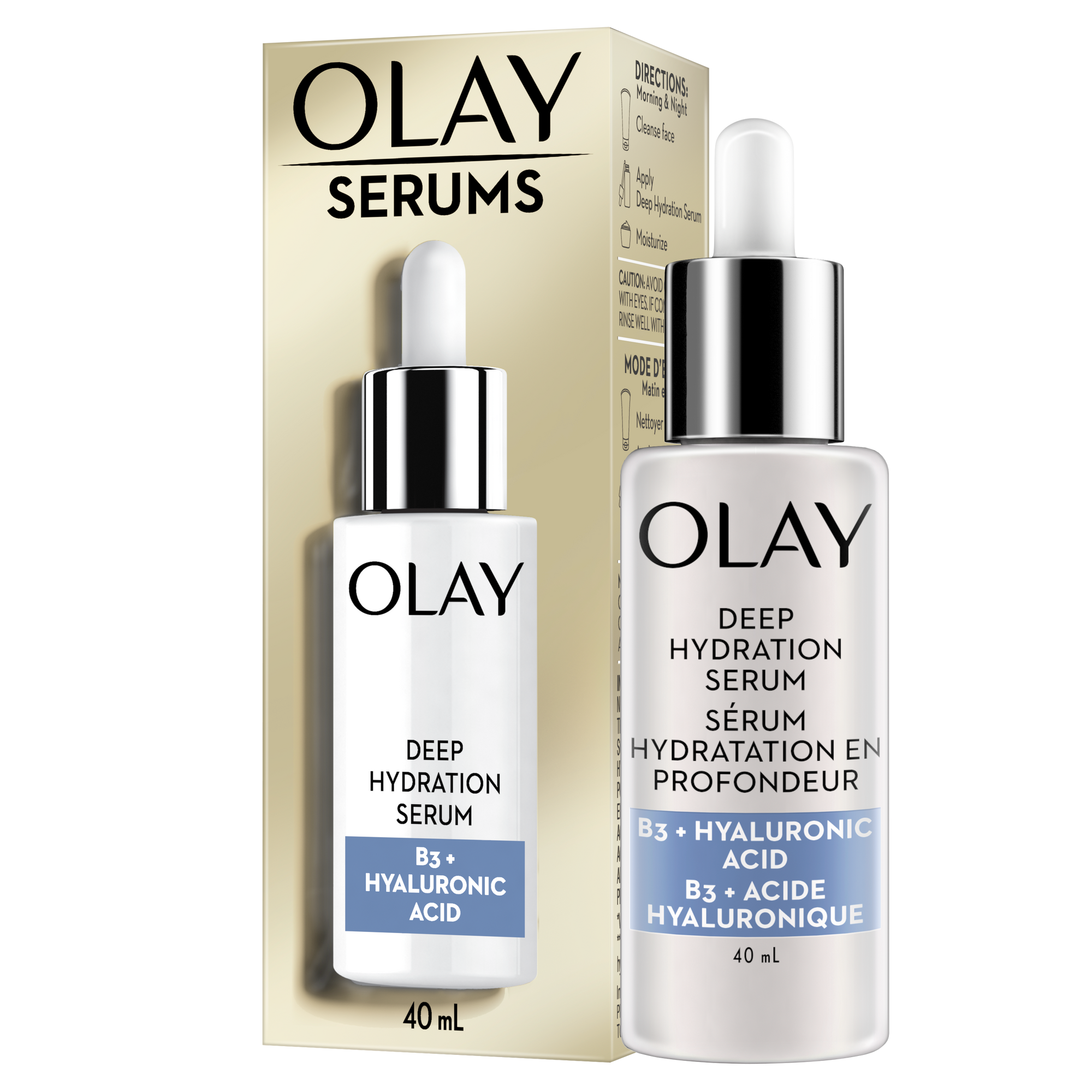 Olay Serums Deep Hydration Serum B3+Hyaluronic Acid 40ml