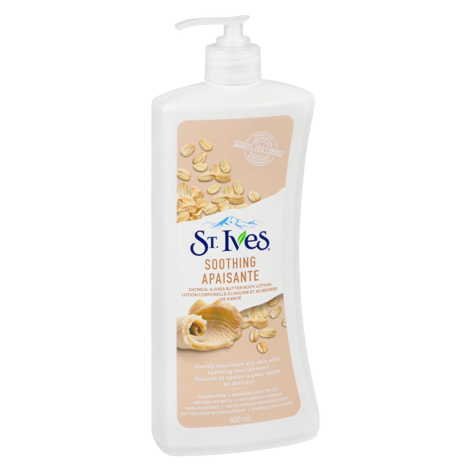 St. Ives Soothing Oatmeal & Shea Butter Body Lotion 600ml