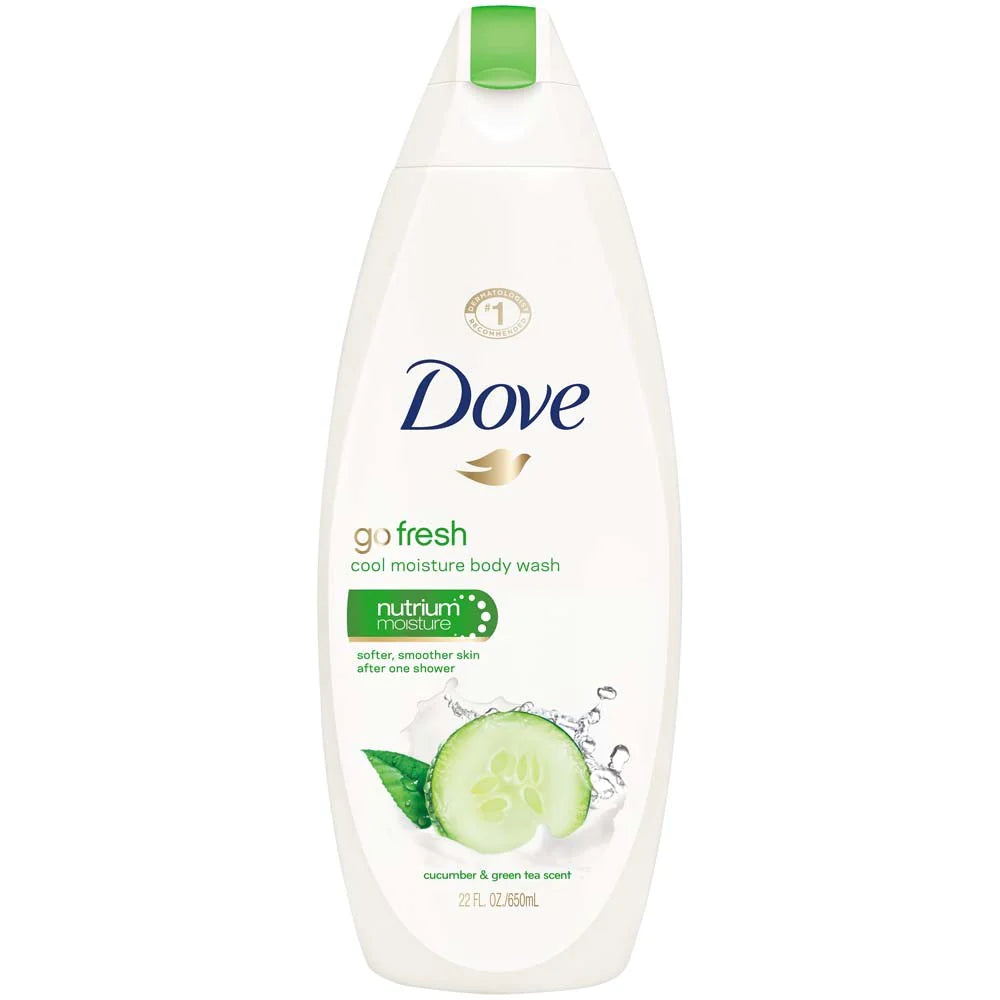 Dove Refreshing Cucumber & Green Tea Body Wash 650ml