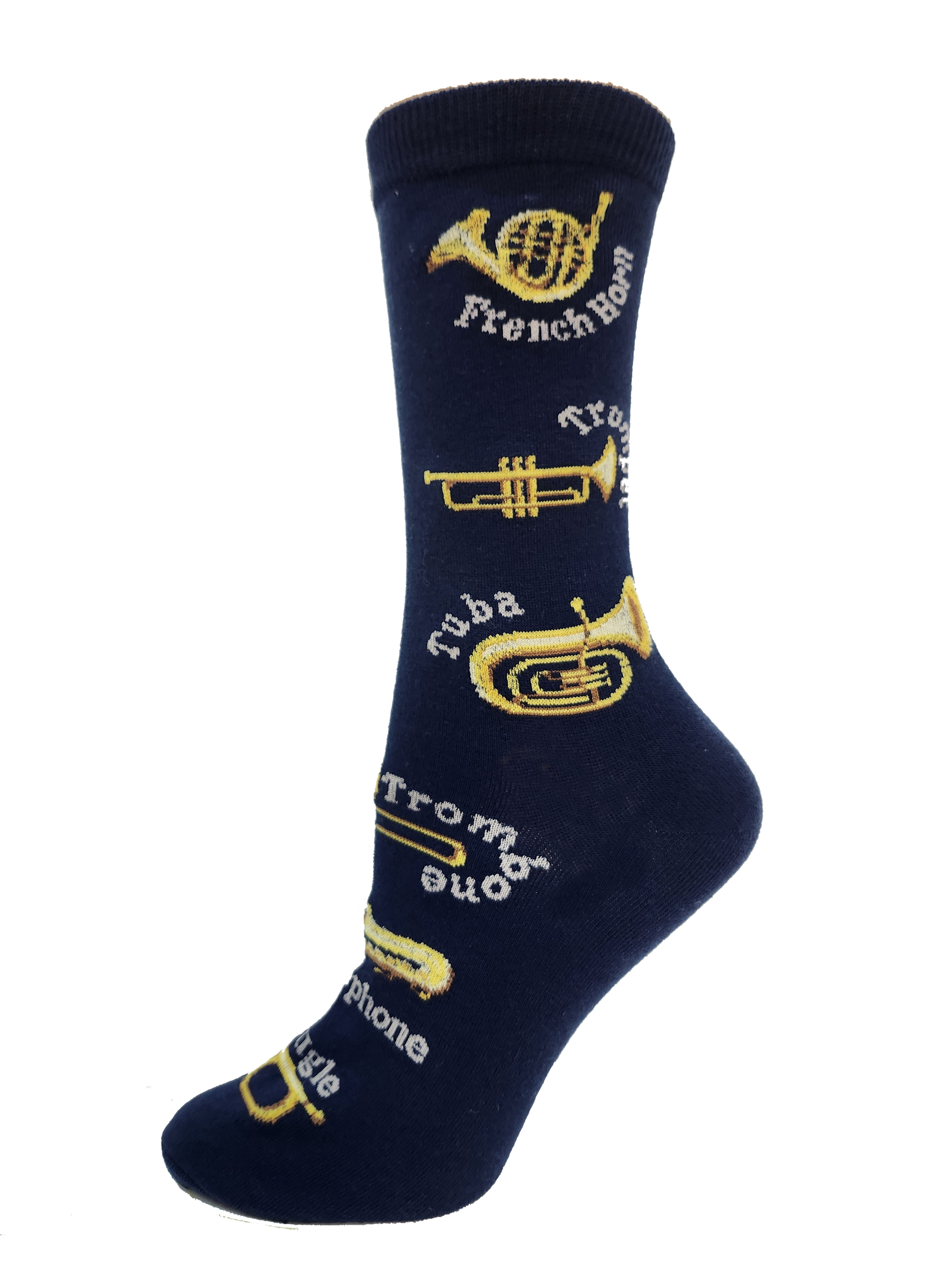 Ladies Crazy Toes Brass Instrument