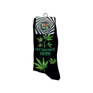 Ladies Crazy Toes Favorite Herb