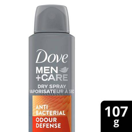Dove Men+Care Anti-Bacterial Odour Defense 48H Protection + Comfort Antiperspirant Dry Spray 107g