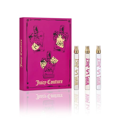 Juicy Couture Viva La Juicy 3pc Set x 10ml EDP Purse Spray Women (w/ Sucre)