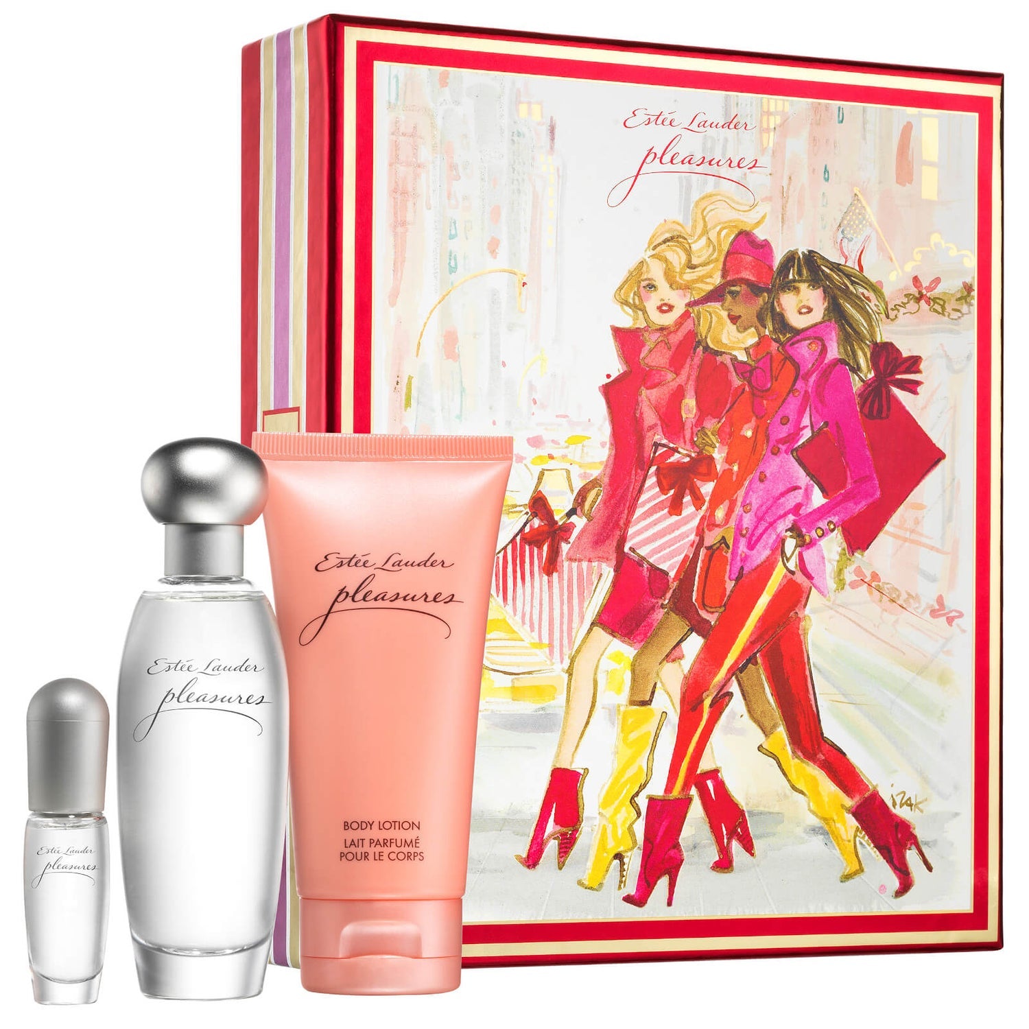 Estee Lauder Pleasures 3pc Set 50ml EDP Women