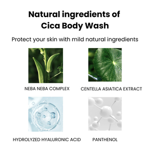 Farmstay Cica Farm Calming Body Wash (500ml)