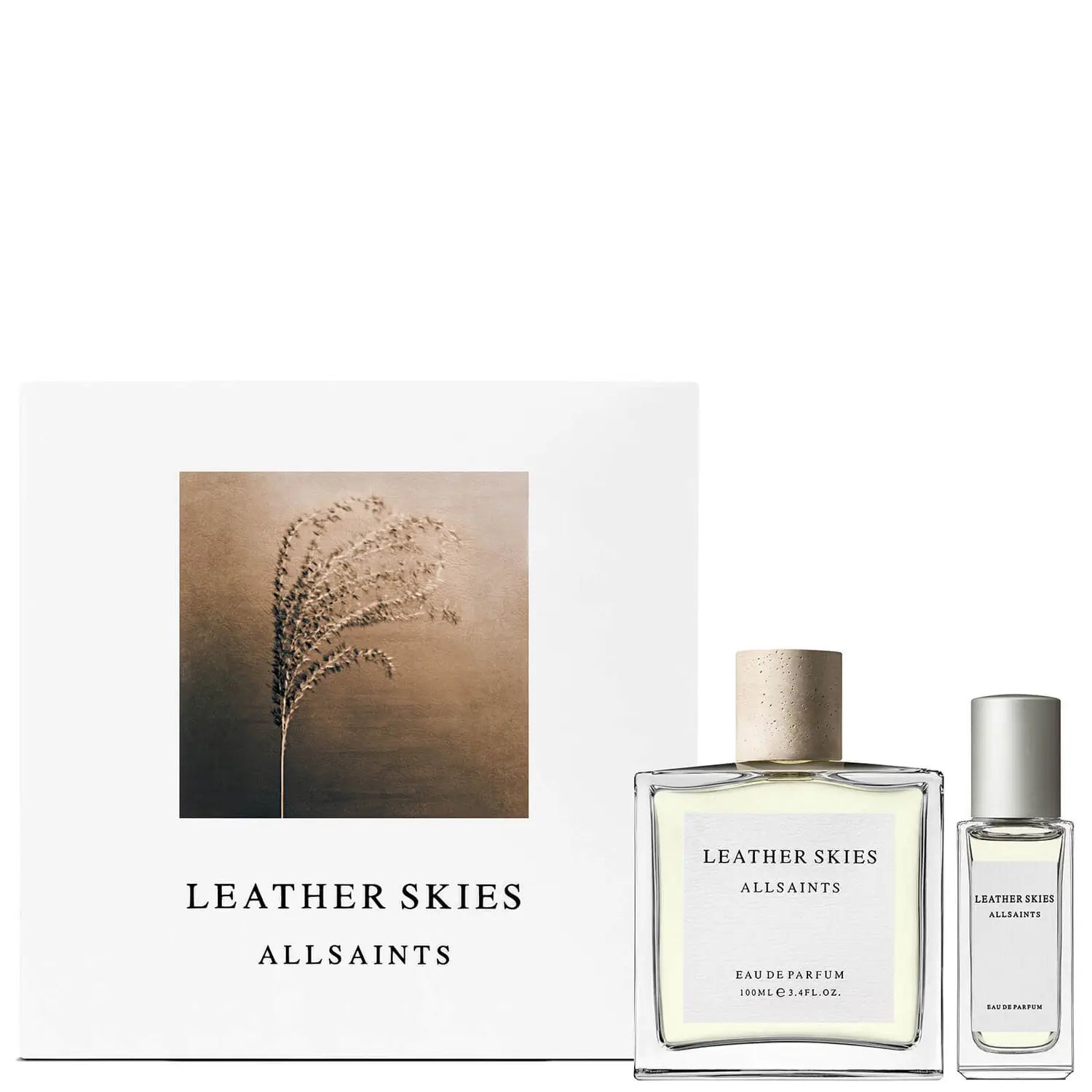 Allsaints Leather Skies 2pc Set 100ml Edp Unisex