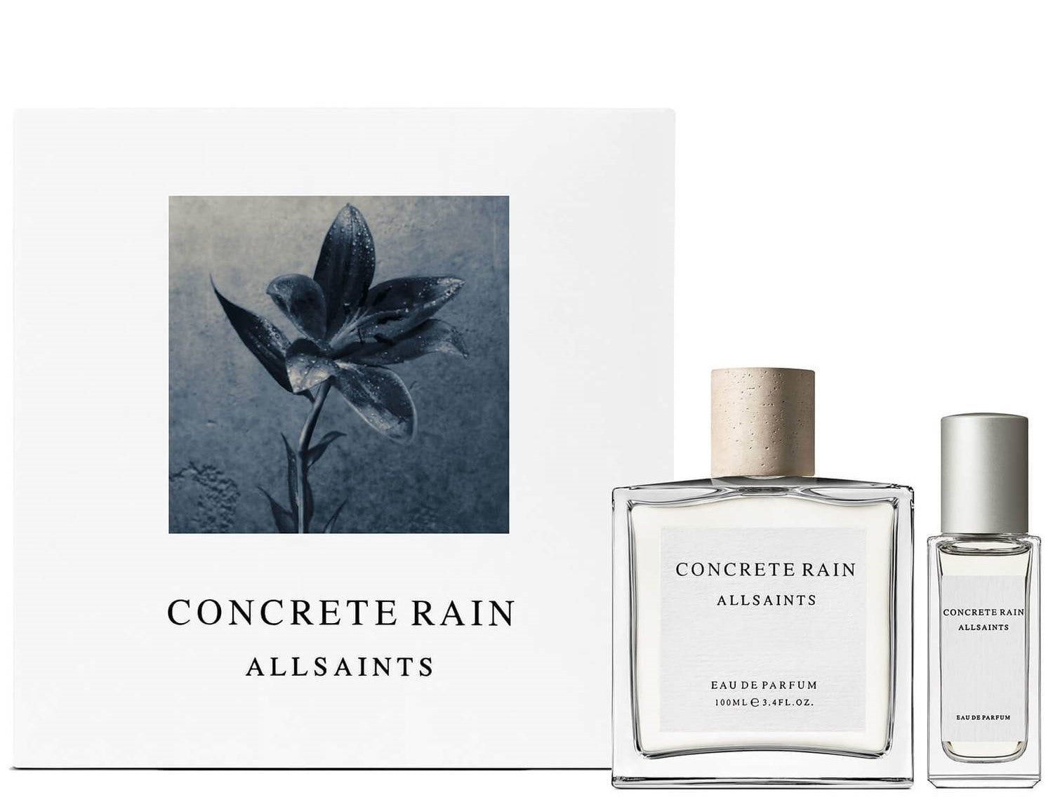Allsaints Concrete Rain 2pc Gift Set 100ml Edp Unisex