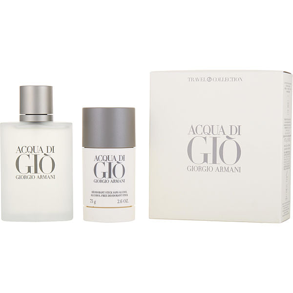 Giorgio Armani Acqua di Gio 2pc Travel Set Men (100ml Edt + 75g Deo)