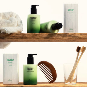 Haruharu Wonder Black Bamboo Daily Smoothing Body Oil w/ UREA Milky Oil 200ml