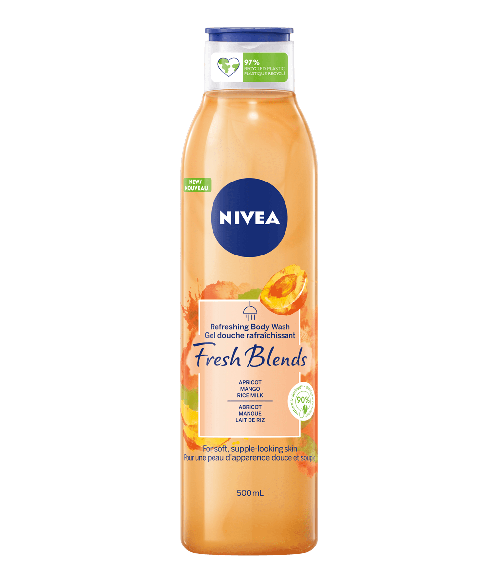 Nivea Fresh Blends w/ Apricot, Mango & Rice Milk Shower Gel 500ml