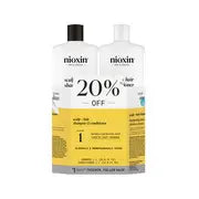 Nioxin Pro Clinical System 1 Shampoo & Conditioner Duo 1L