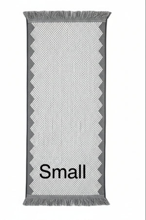 Bath Sheet (Grey & White)