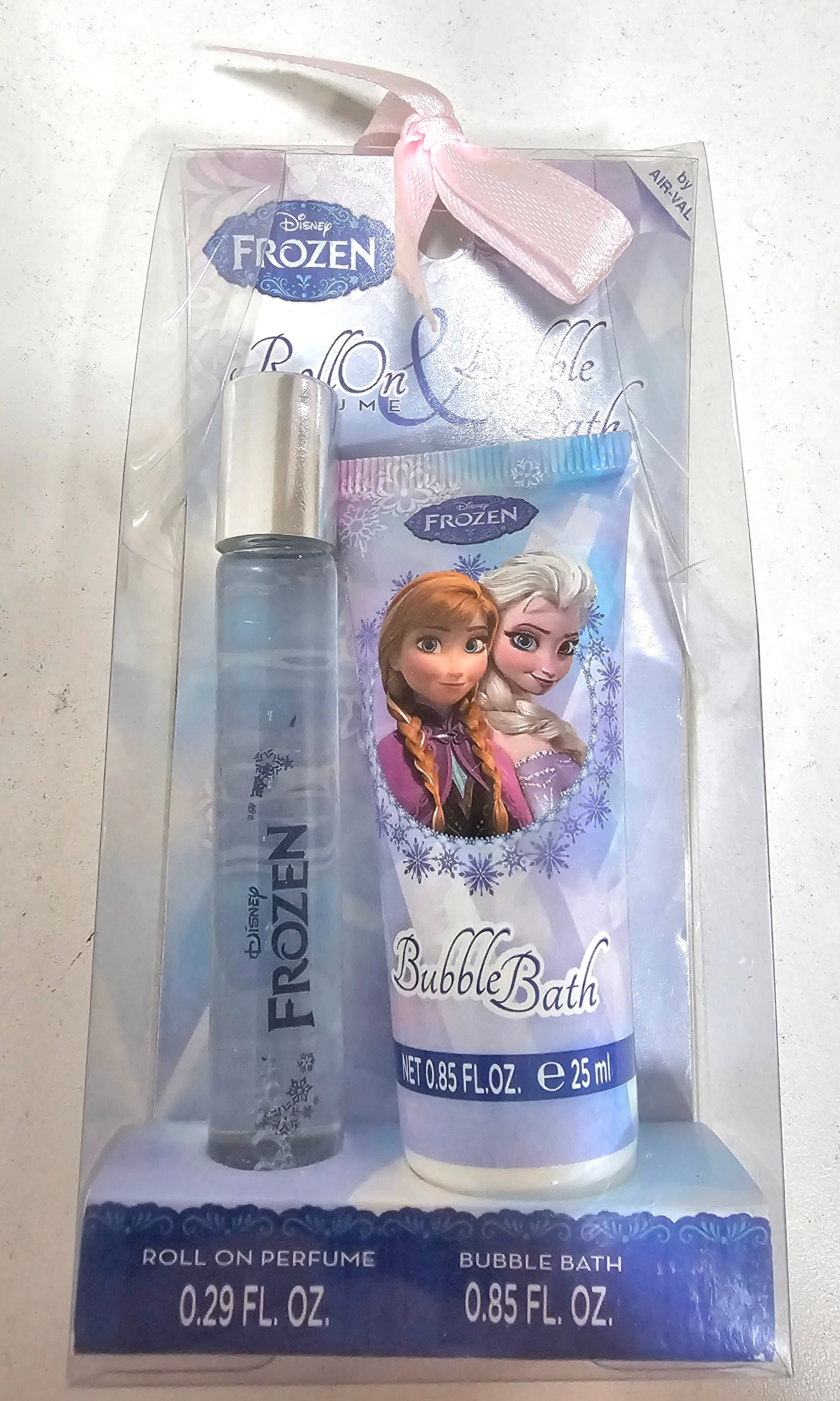 Frozen 2pc Set 0.29 Oz Roll On Perfume + 25ml Bubble Bath for Girls