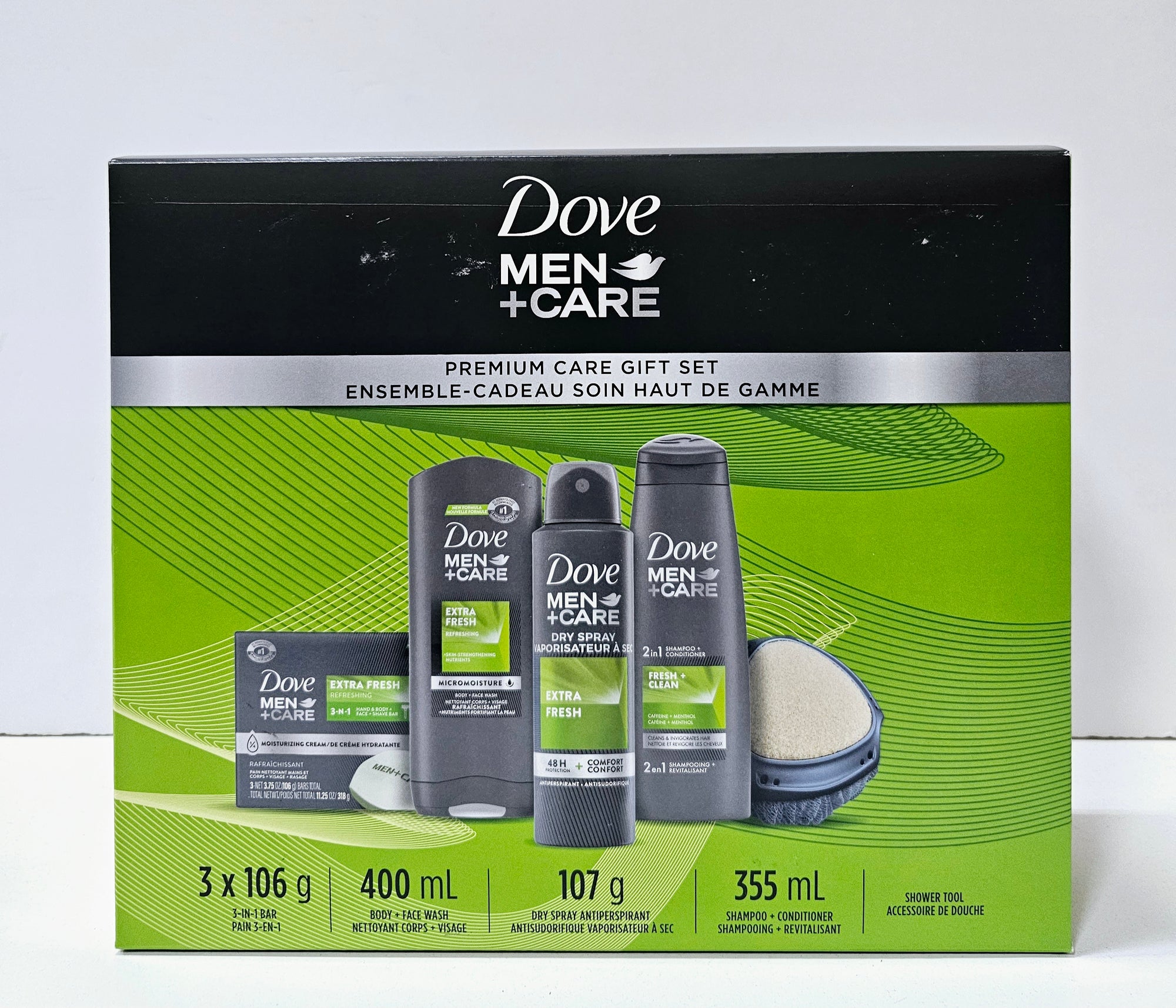 Dove Men Care Extra Fresh Premium Care 5pc Gift Set