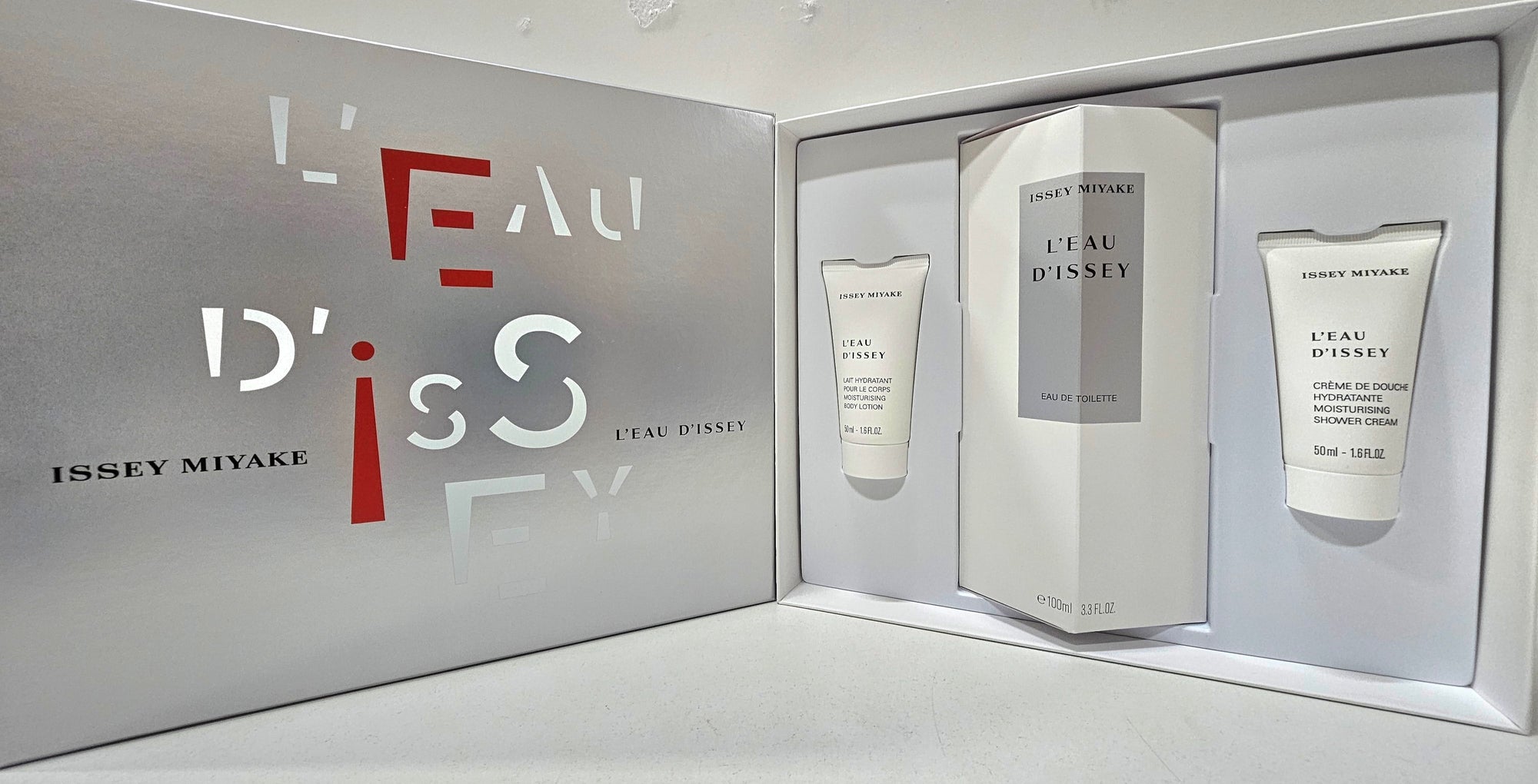 Issey Miyake L'eau D'issey 3pc Set 100ml EDT Women