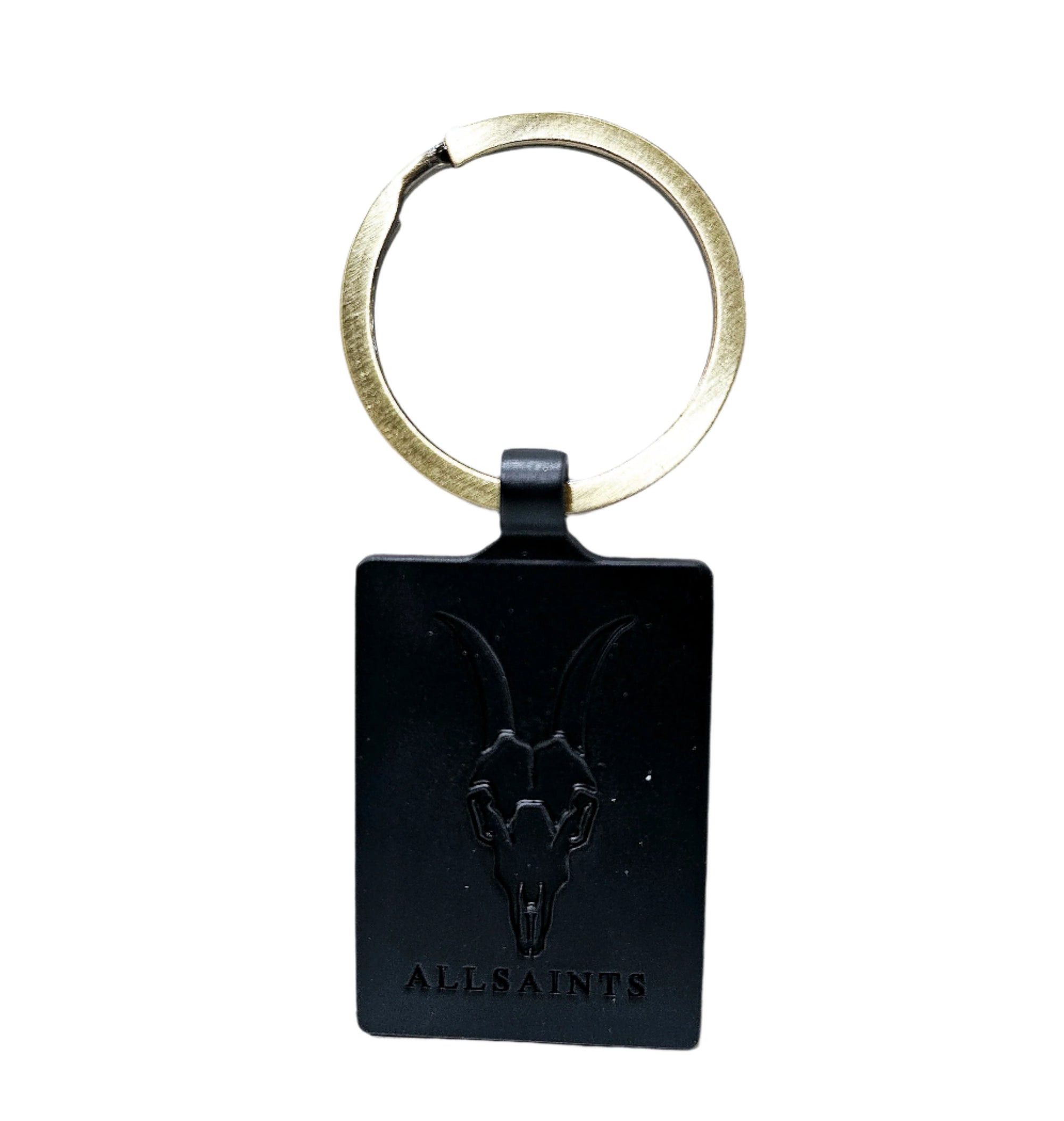 Allsaints Black Keychain