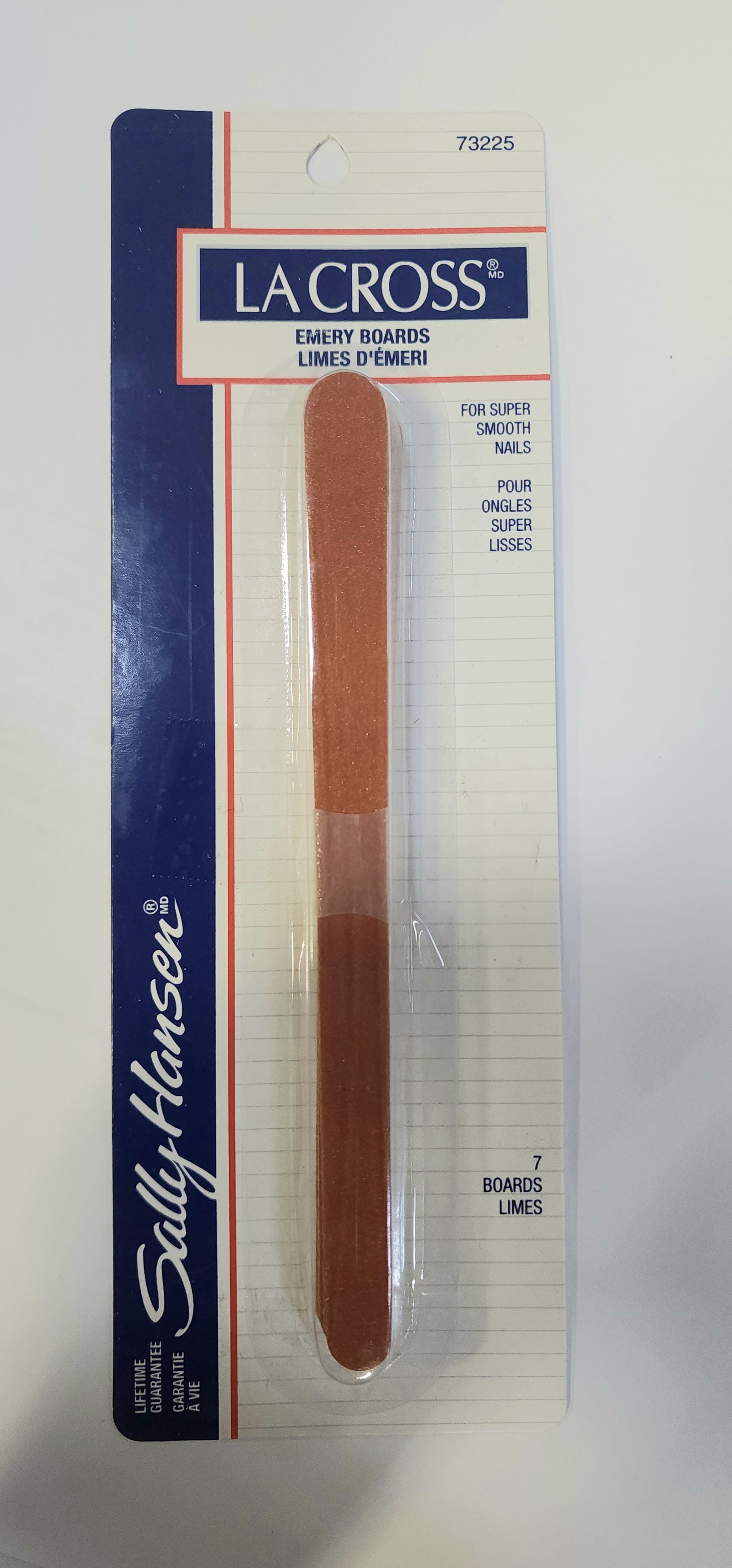 Sally Hansen La Cross Emery Board 7 Boards 73225