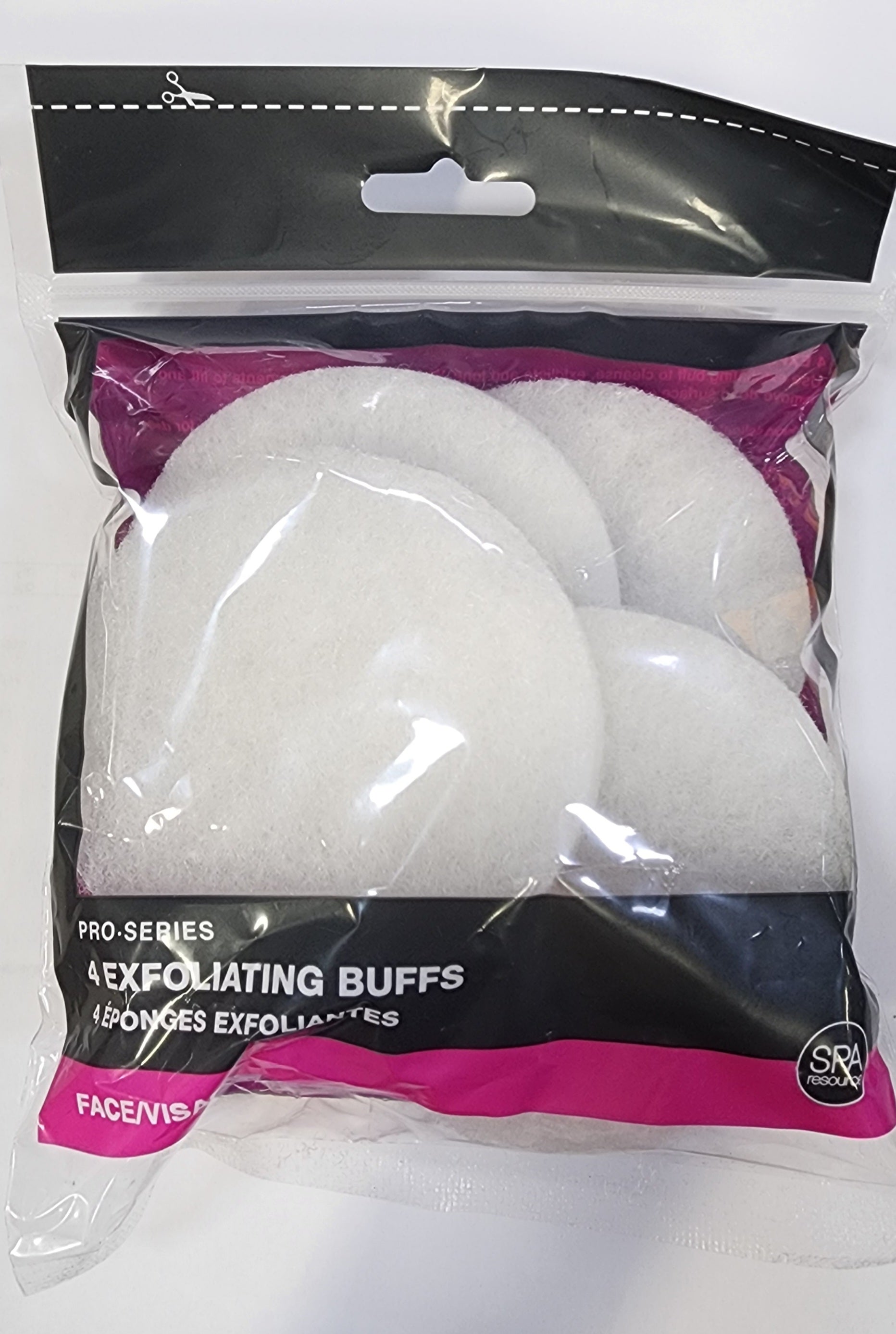 Spa Resource Pro Series 4 Exfoliating Buffs (Face)