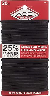 Ace Flat Men's Hair Band 30ct- 16927