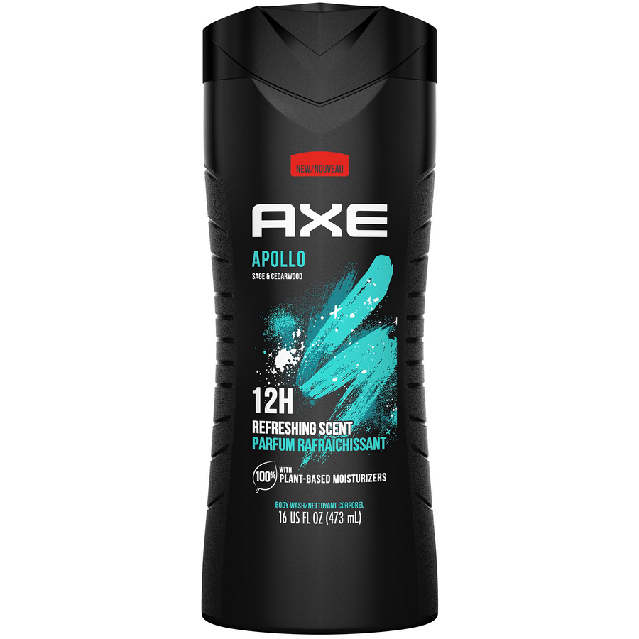 Axe Apollo Sage & Cedalwood 12h Refreshing Scent Body Wash 473ml