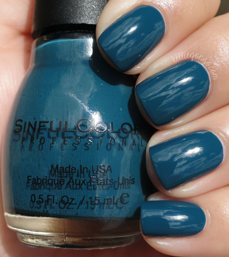 SinfulColors Show and Teal 2543