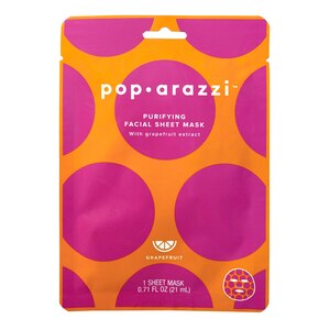 Pop.arazzi Purifying Grapefruit Facial Sheet Mask 12ml (1 piece)