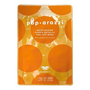 Pop.arazzi Moisturizing Purple Metallic Peel Off Mask 12ml (1 piece)