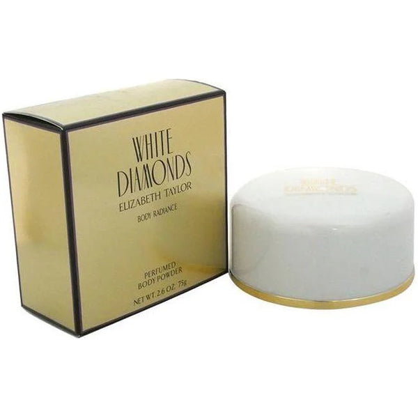 Elizabeth Taylor White Diamonds Body Radiance Perfumed Body Powder 75g ...