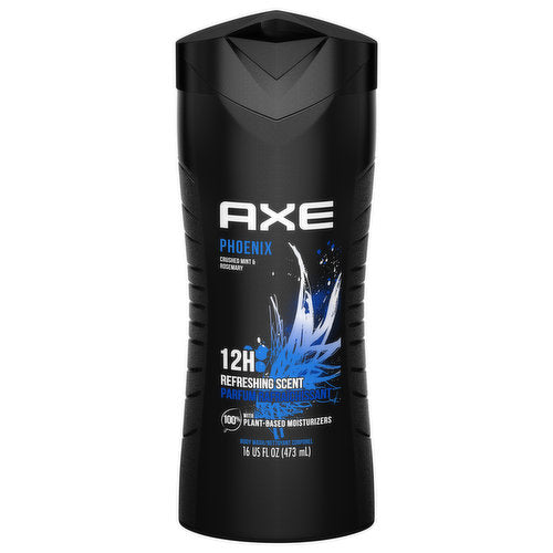 Axe Phoenix Crushed Mint & Rosemary 12hr Refreshing Scent Body Wash 473ml