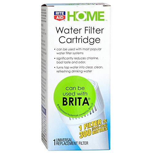 Rite Aid Home Water Filter Cartridge (1 Replacement Filter)