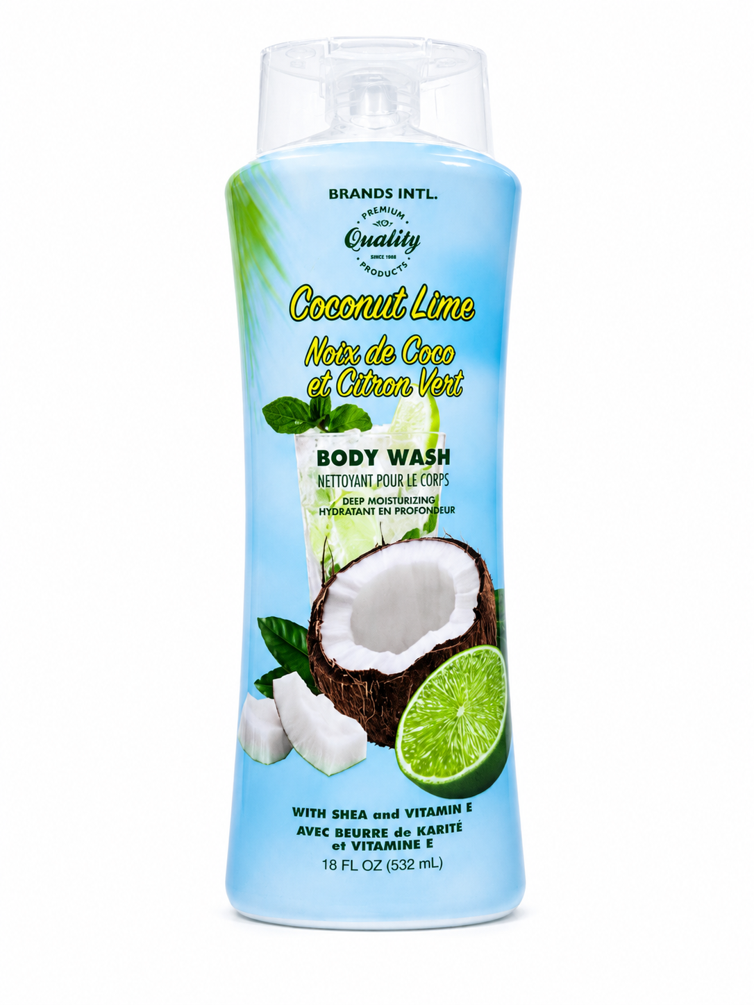 Brands International Coconut Lime Body Wash 532ml (CURBSIDE PICK UP ONLY)