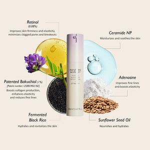 Haruharu Wonder Black Rice Night Knight Retinol Serum (For Beginners) 20ml