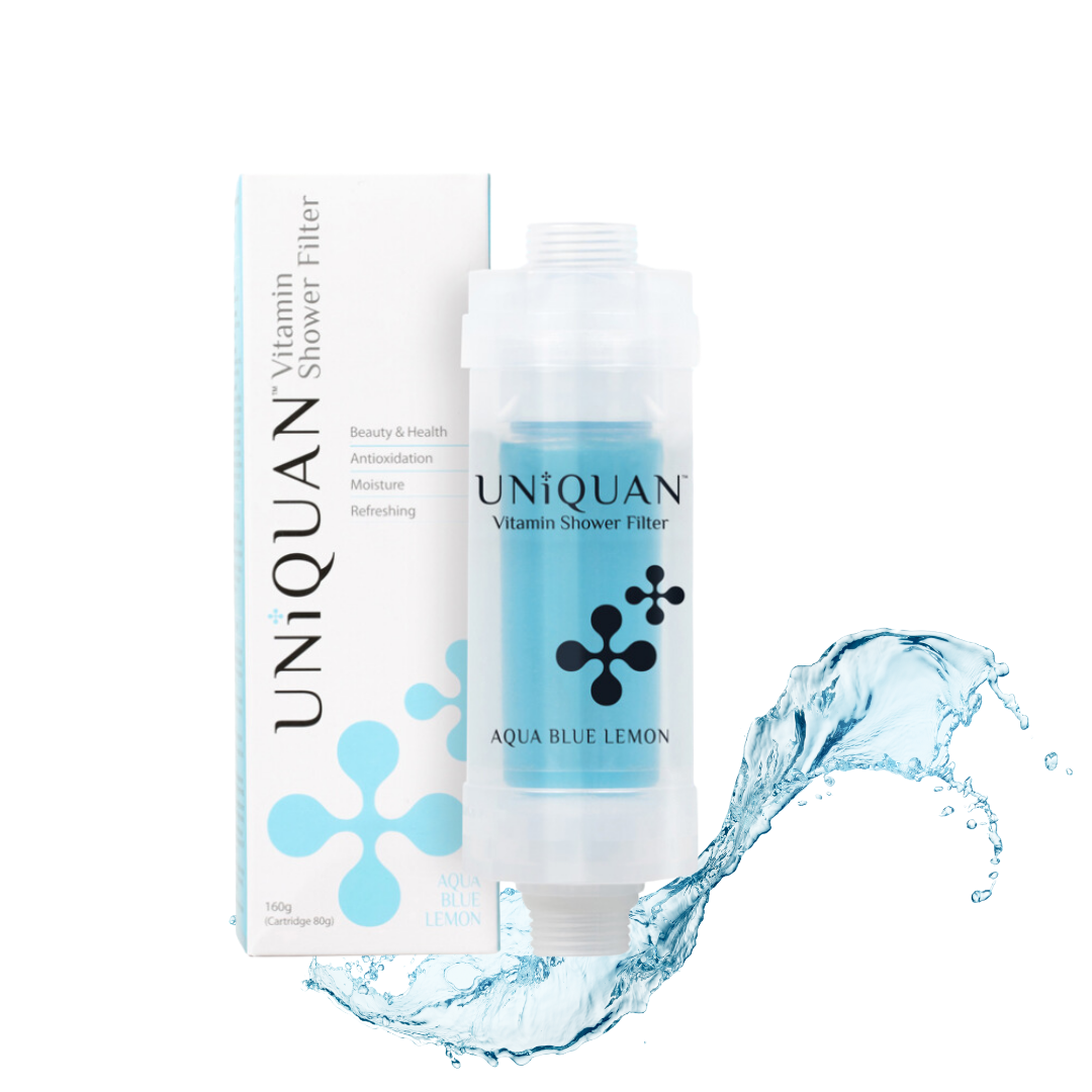 Uniquan Vitamin Shower Filter Aqua Blue Lemon