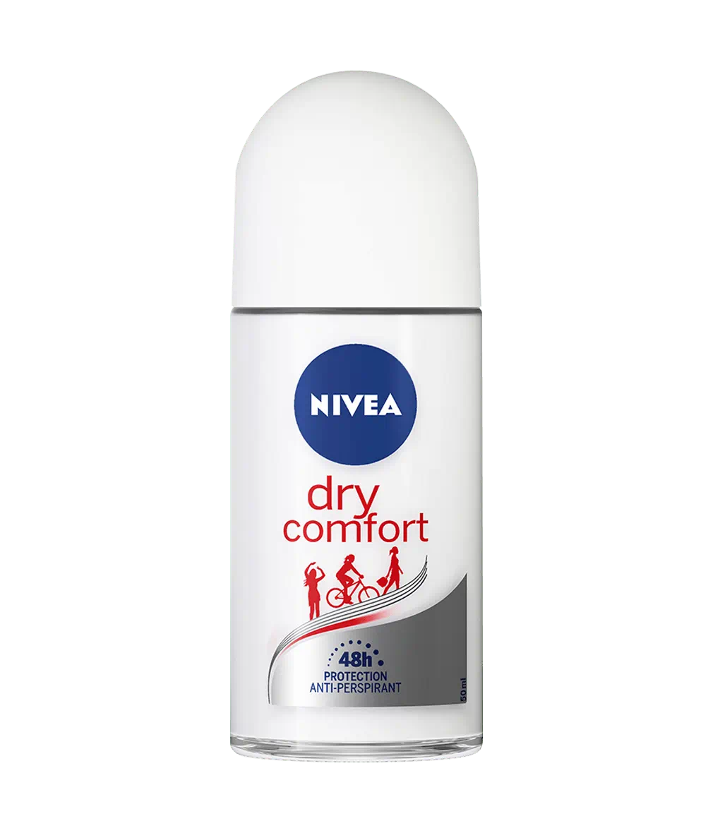 Nivea Dry Comfort 48H Protection Roll On Deodorant 50ml