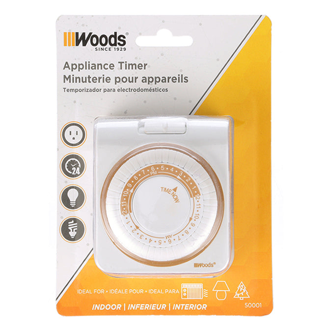 Woods Appliance Timer