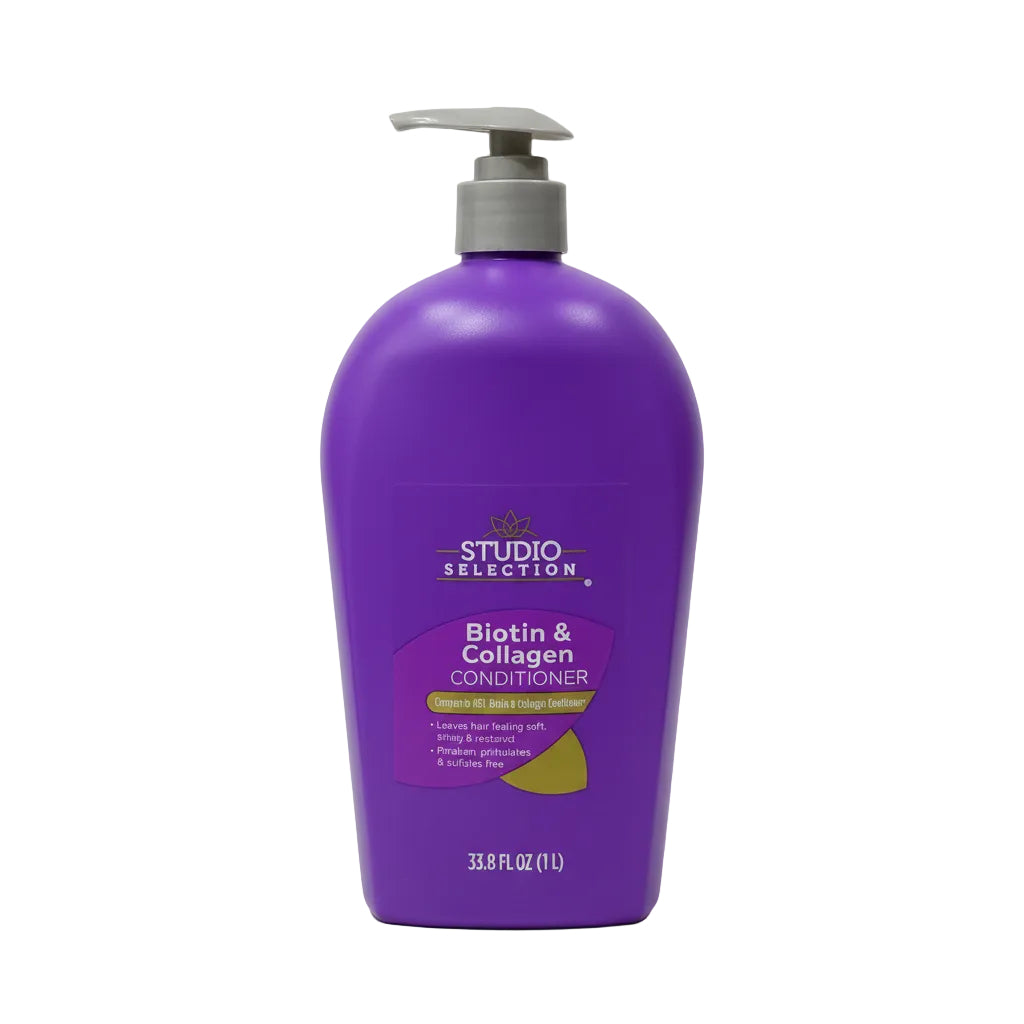 Studio Selection Biotin & Collagen Conditioner 1L (CURBSIDE PICK UP ONLY)