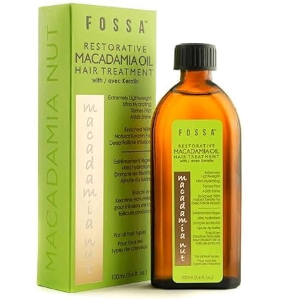 Fossa Restorative Macadamia Oil Hair Treatment with Keratin 100ml