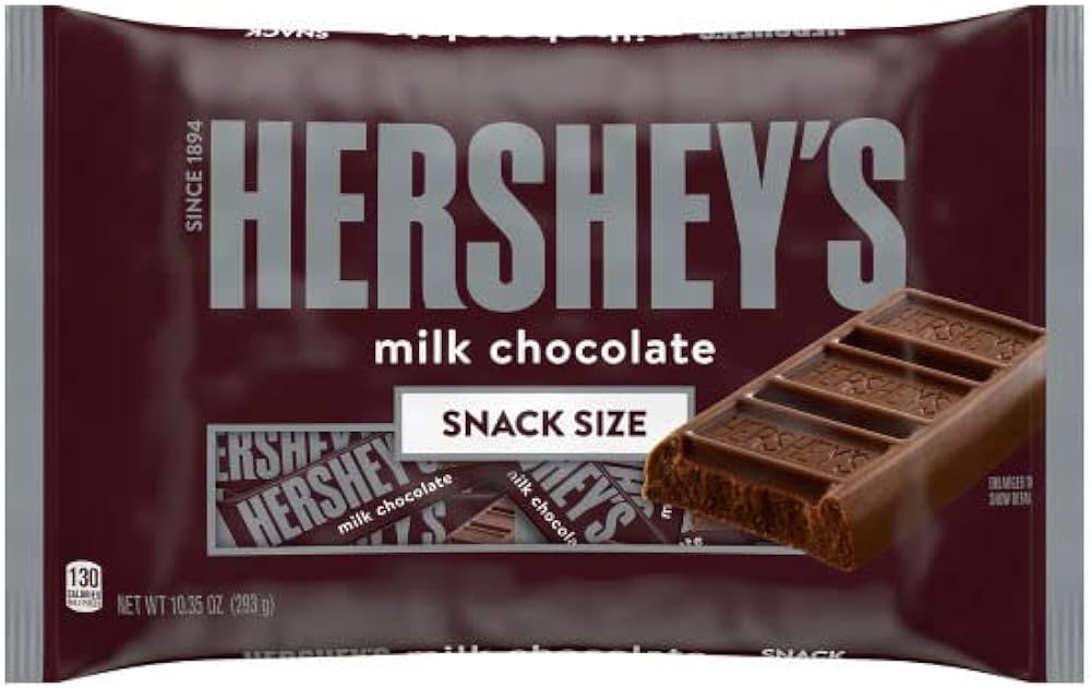 Hershey's Milk Chocolate Snack Size 293g