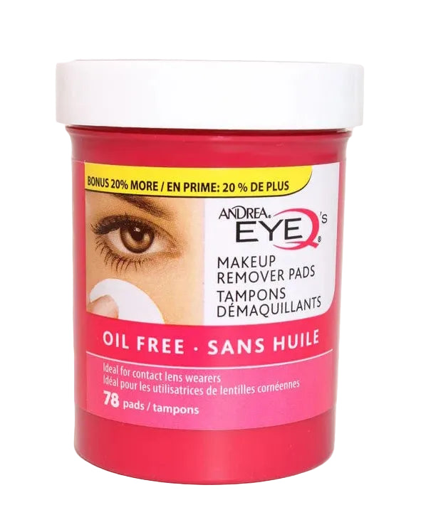 Andrea Eye's Makeup Remover Pads Oil Free 78 Pads