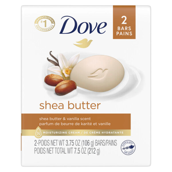 Dove Purely Pampering Shea Butter Beauty Bar 2pc x 106g