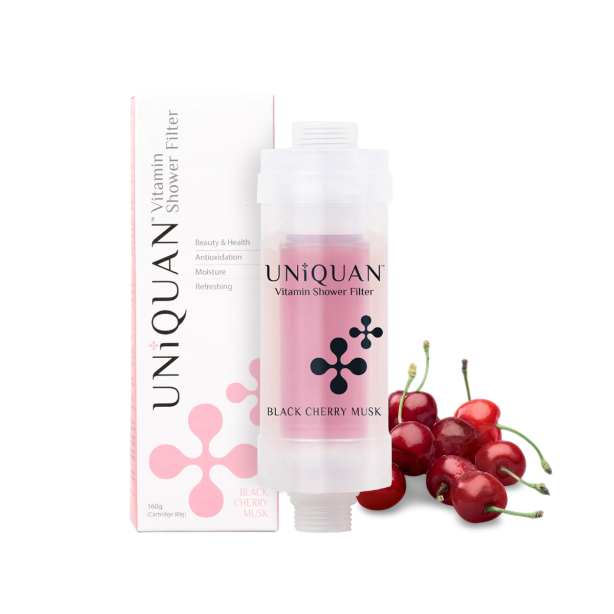 Uniquan Vitamin Shower Filter Black Cherry