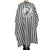 Hairdressing Apron (Black & White Stripes)