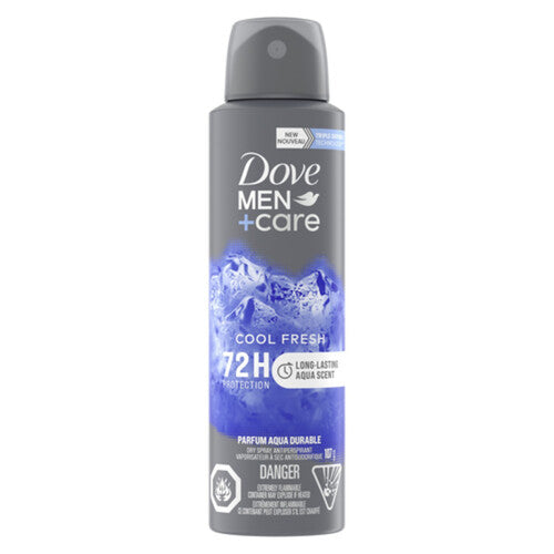 Dove Men Care Cool Fresh 72H Protection Parfum Aqua Durable 107g