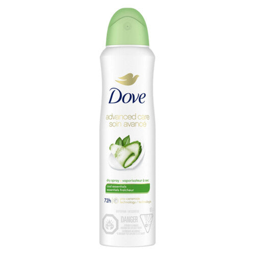 Dove Advanced Care Cool Essentials 72h Antiperspirant Dry Spray 107g