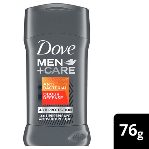 Dove Men+Care Anti Bacterial Odour Defense 48HR Antiperspirant 76g