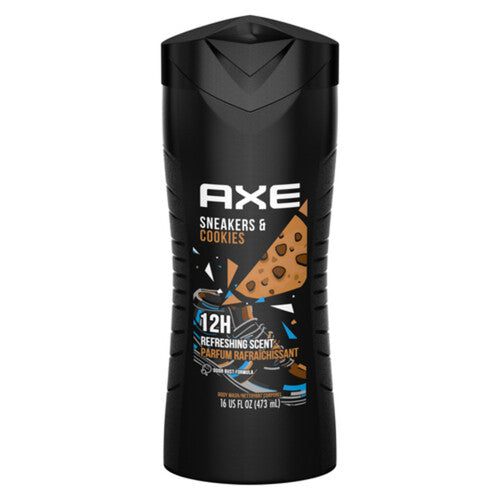 Axe Sneakers & Cookies 12H Refreshing Scent  Body Wash 473ml