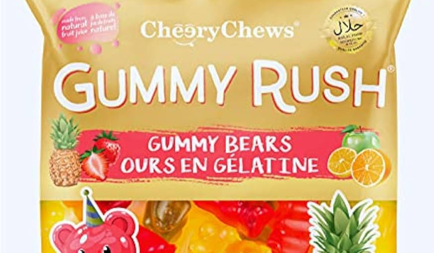 Gummy Rush 7 pouches x 20g - Gummy Bears